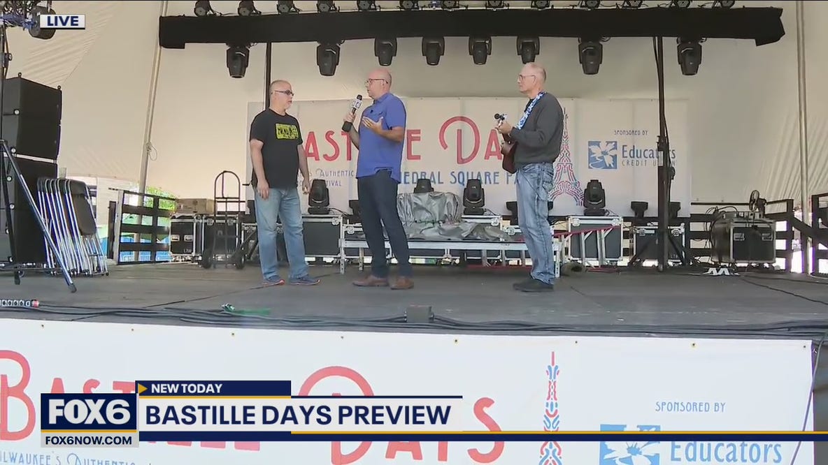 After a two-year hiatus due to COVID-19, Bastille Days will return to Downtown Milwaukee this weekend